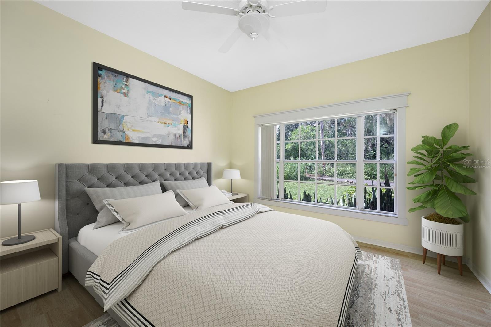 Virtually Staged 2nd Bedroom