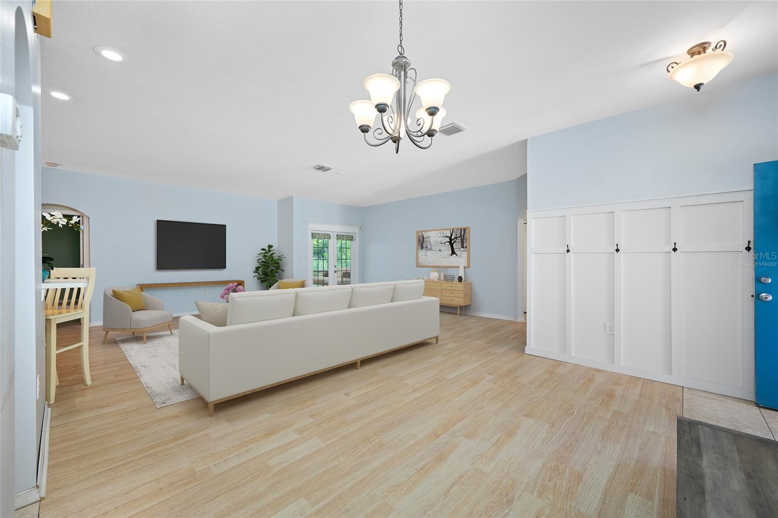 Virtually Staged Great Room