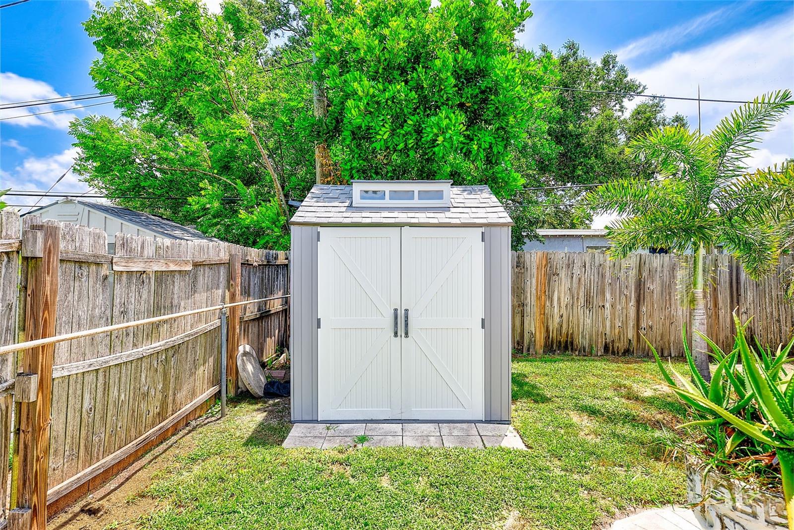 Storage shed for all your extras