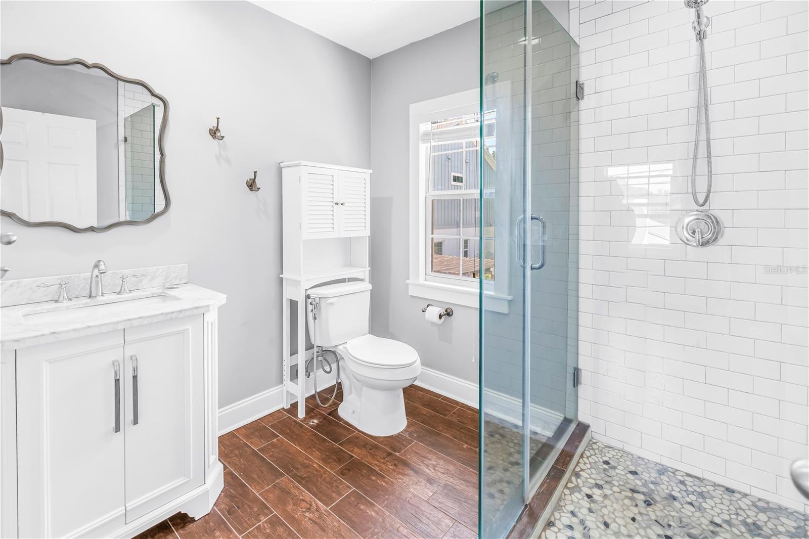 bathroom garage apt