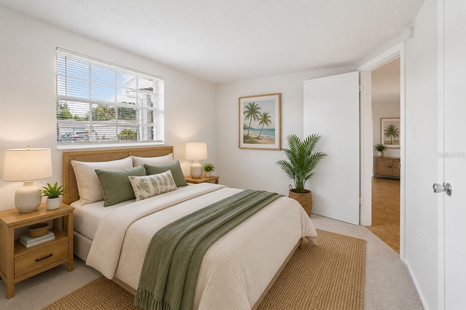Staged Bedroom