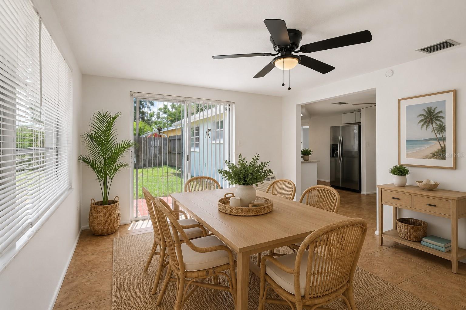 Staged Dining Room