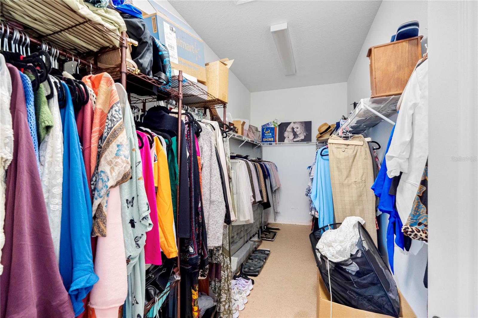 Primary walk-in closet