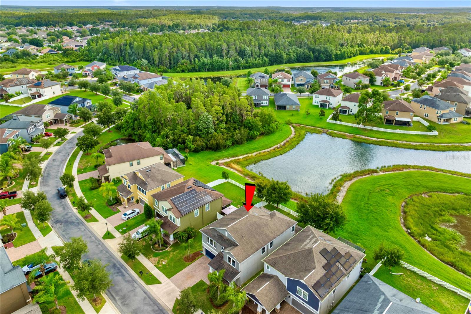 House from above