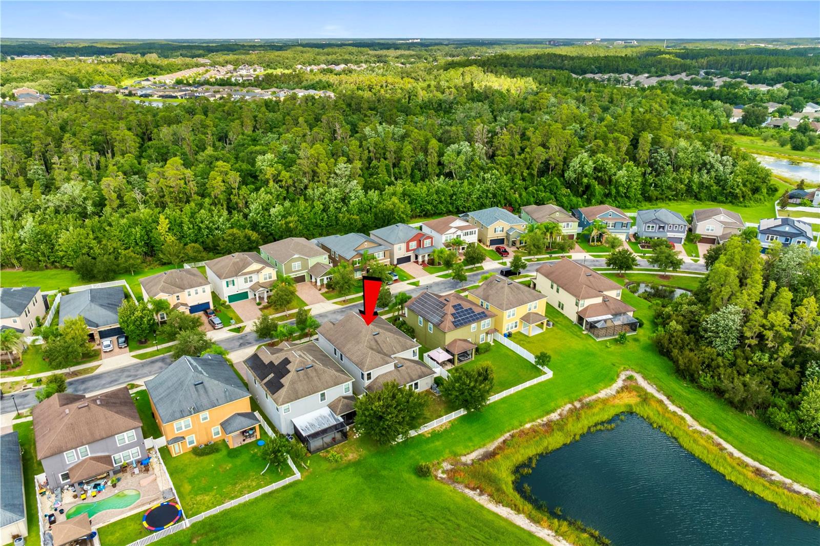 House from above