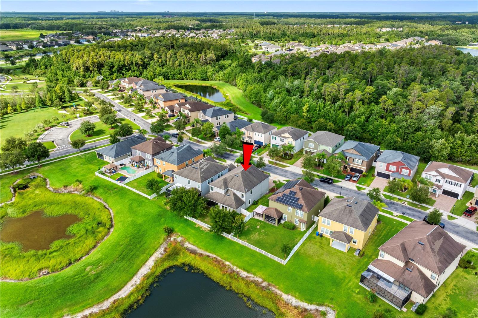 House from above