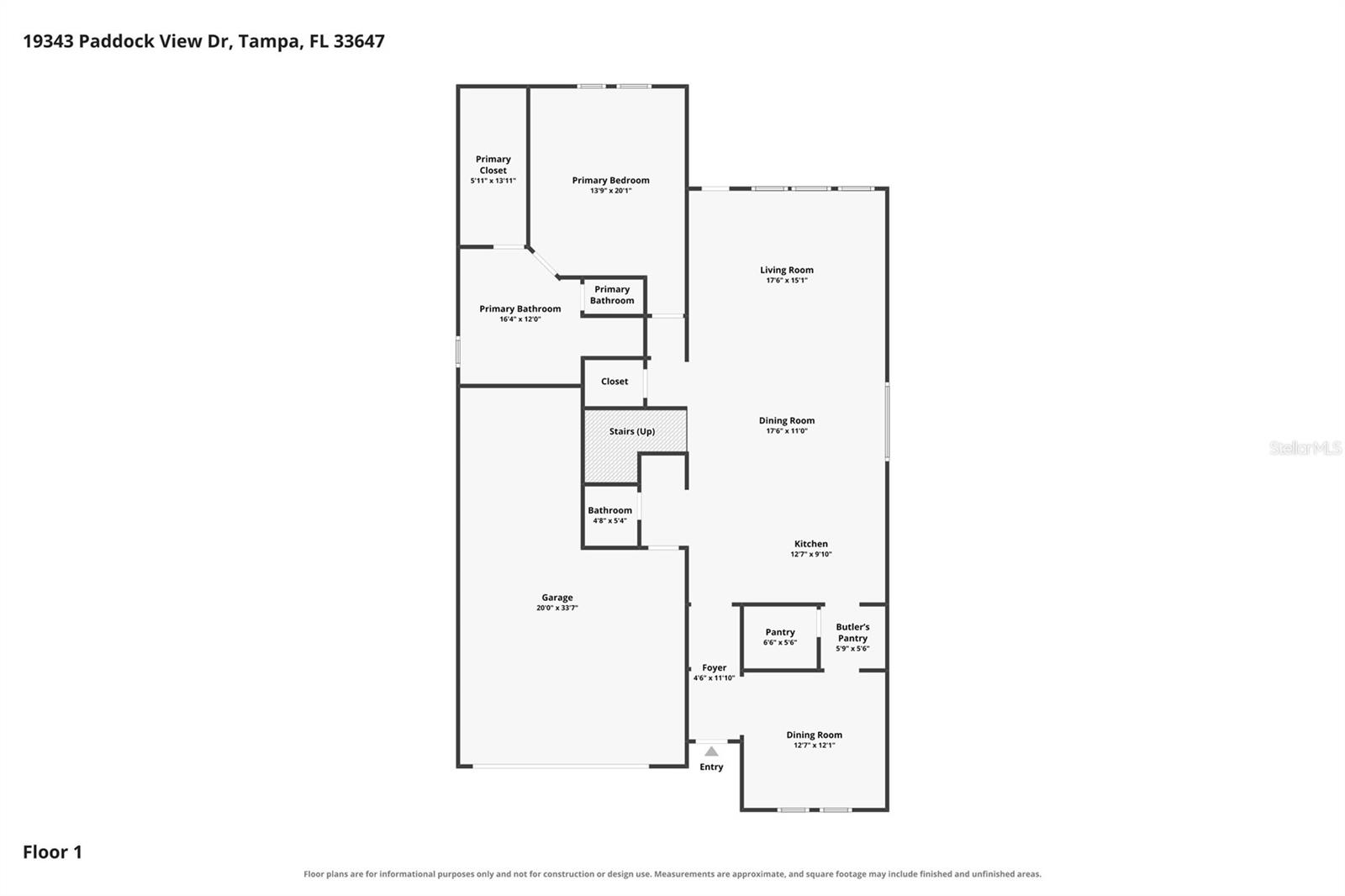 Floor plan - Floor 1