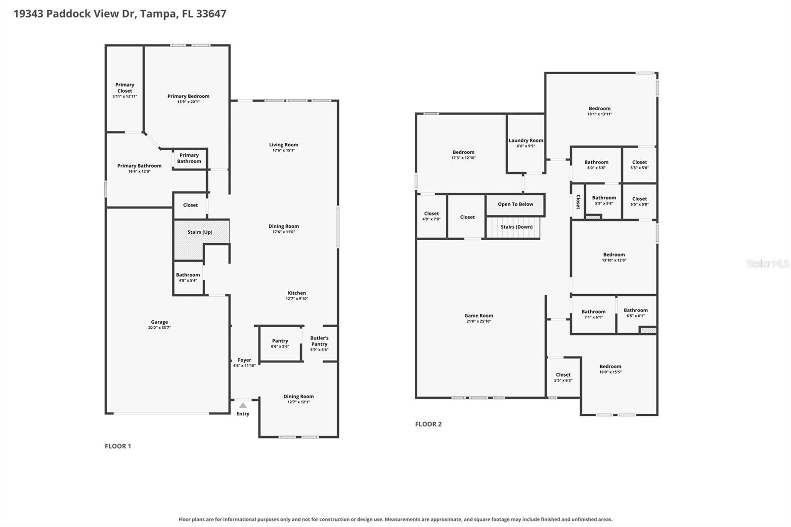 Floor plan - Combined