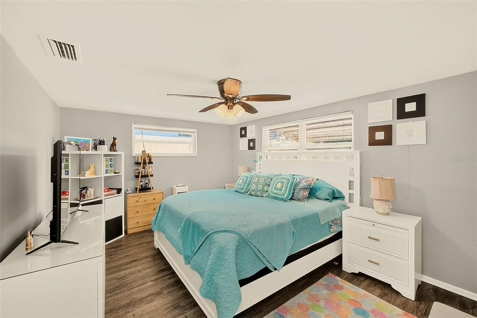 View of master bedroom