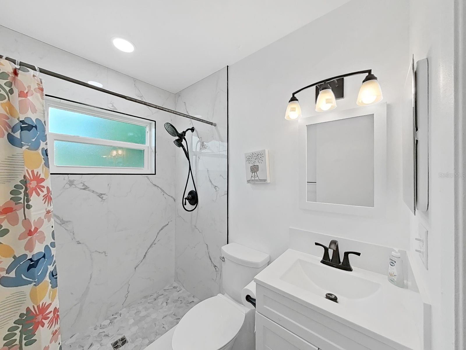 Hall bath