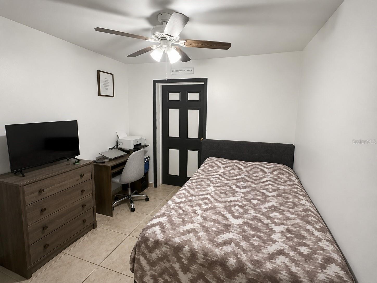 Bedroom 2. Digitally enhanced
