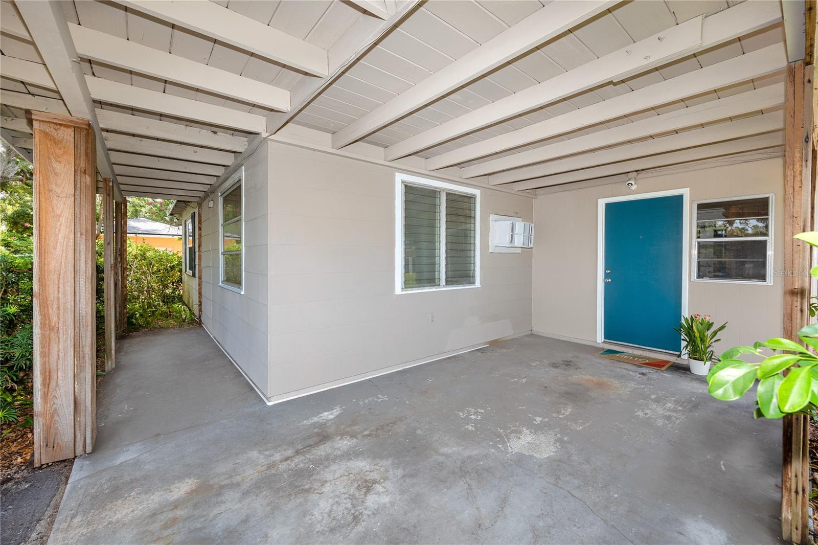 Carport/Entertainment Space/Future Screened Porch