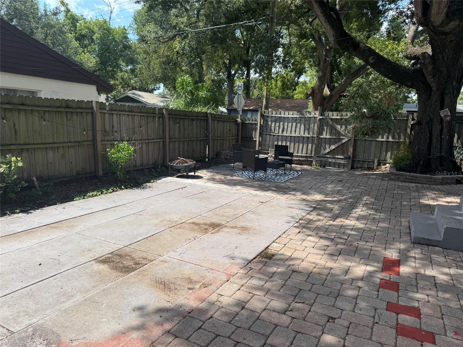 Plenty of privacy in your backyard