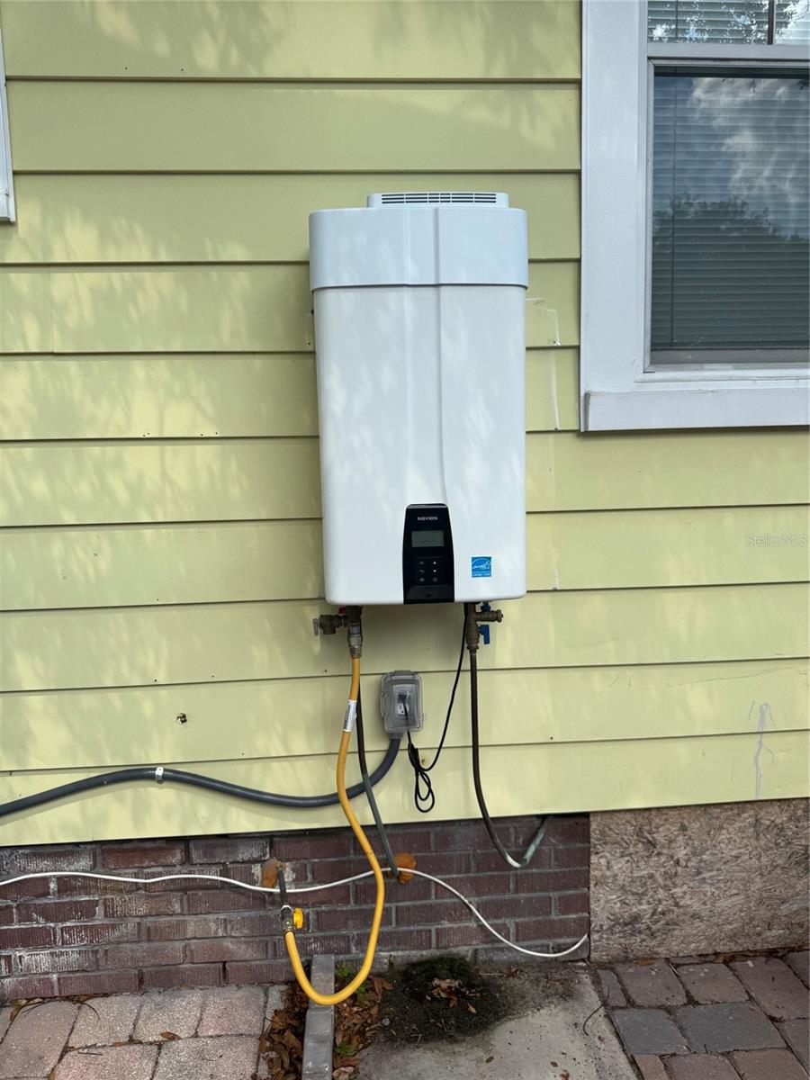 Tankless HW heater