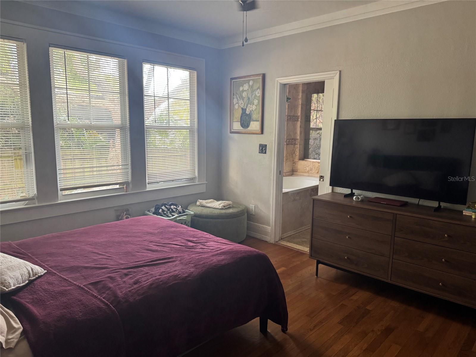 Primary bedroom - plenty of light