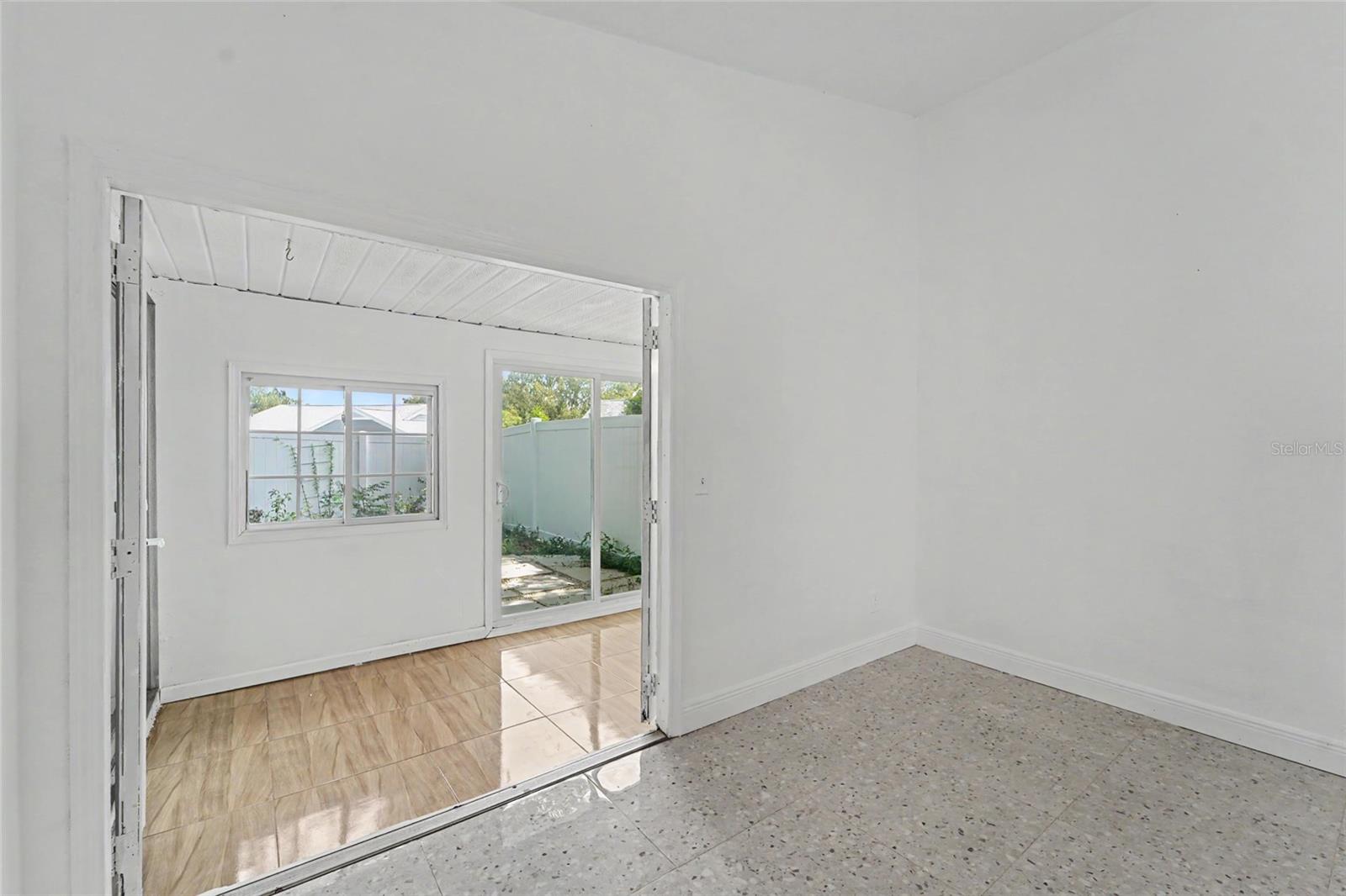 Entering Sunroom