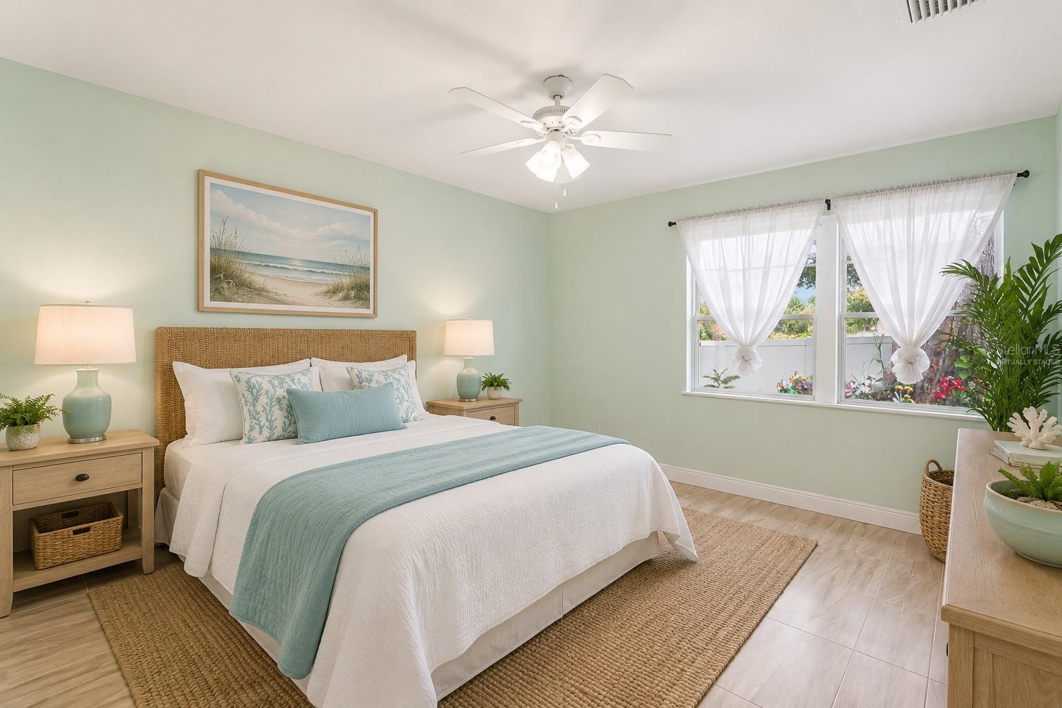 Primary Bedroom Virtually Staged