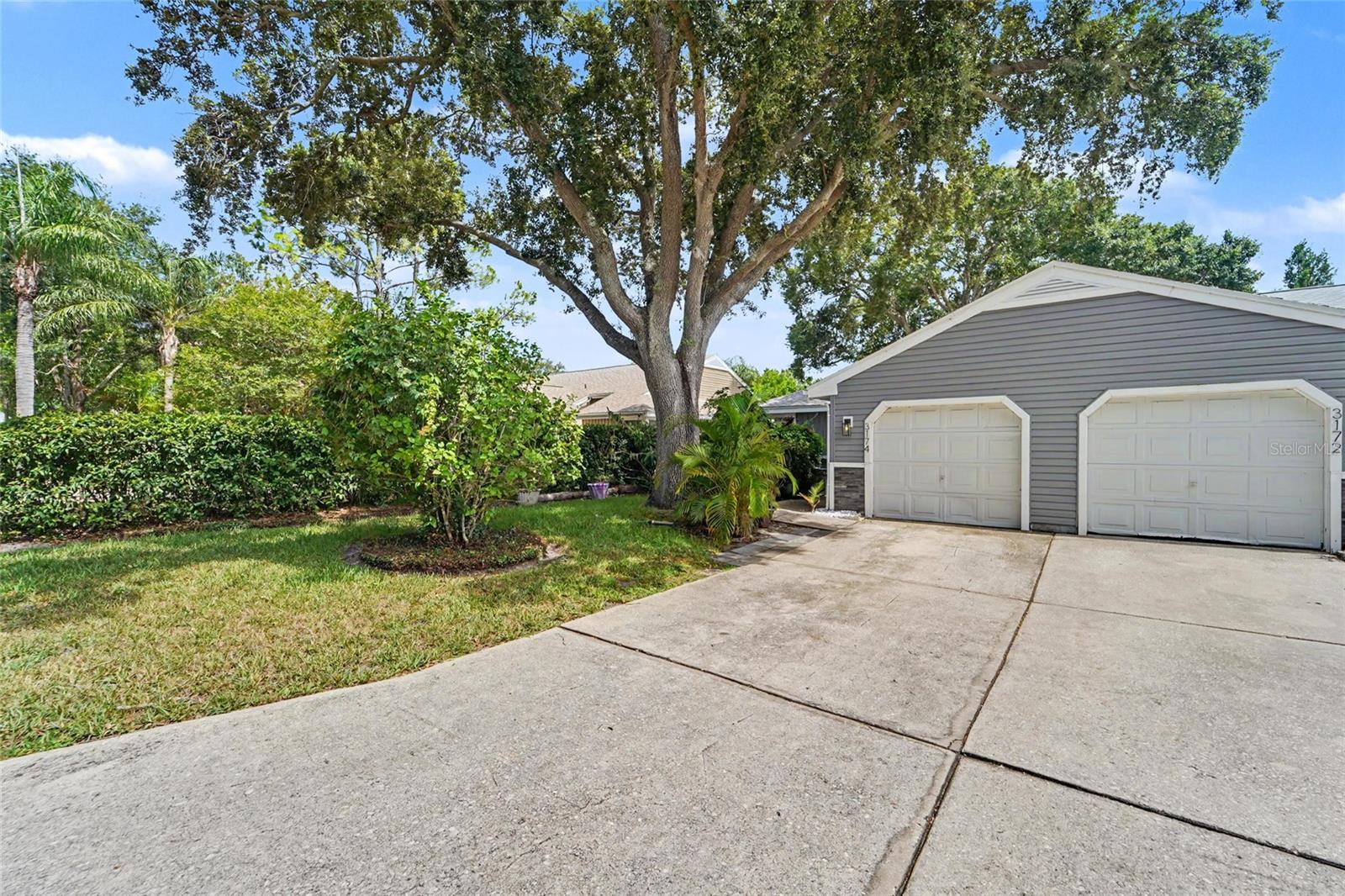 Good sized driveway