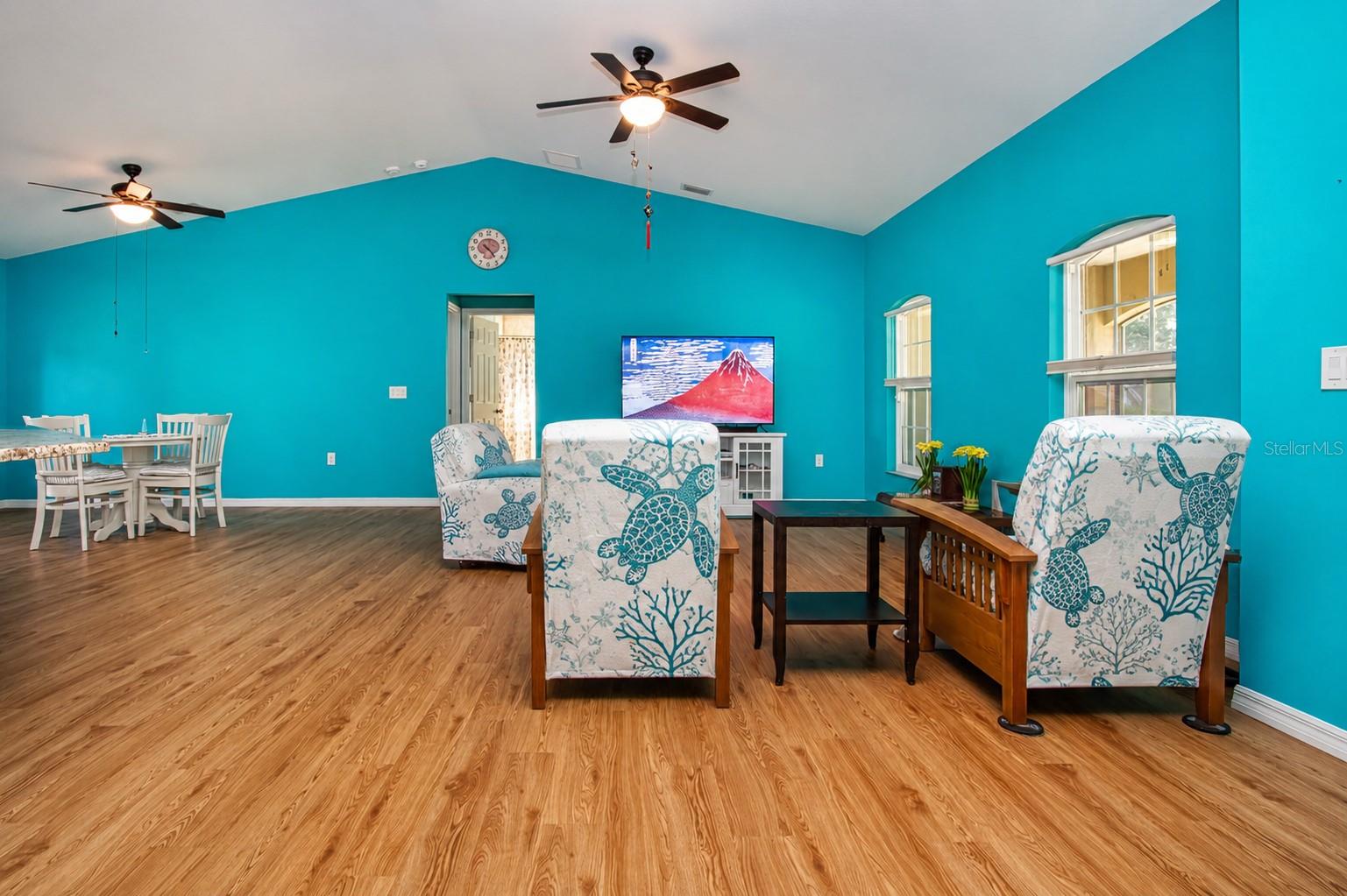 Vaulted ceilings