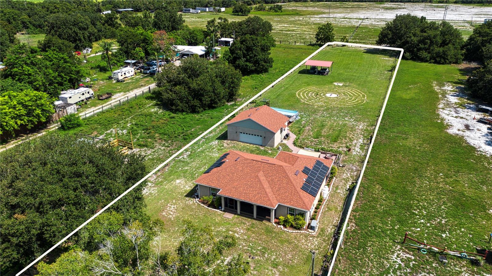 2.08 acre lot 100' x 902'