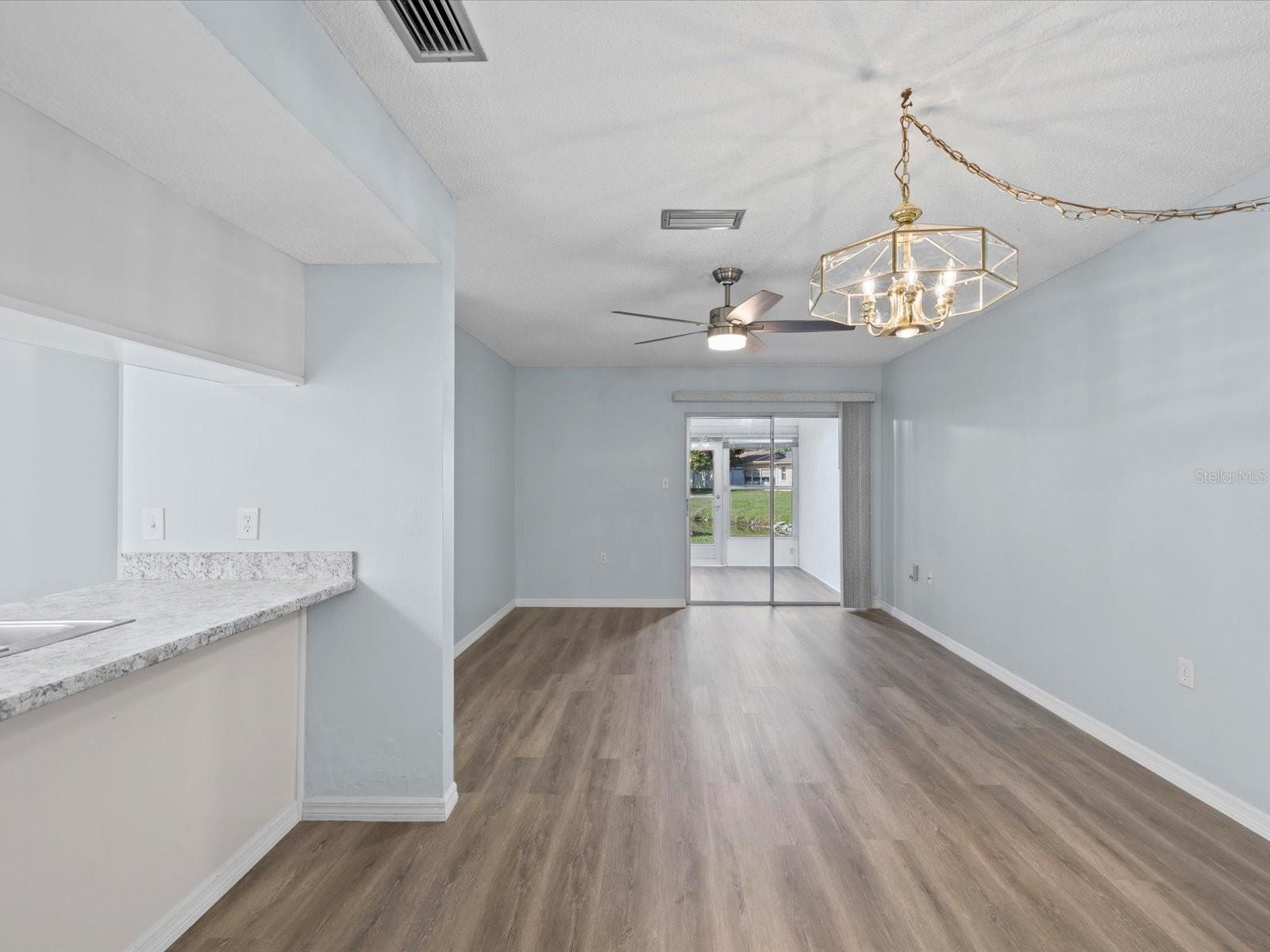 New Waterproof LVP Flooring