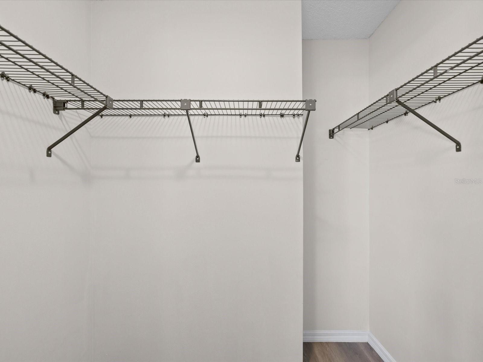 Huge walk in closet
