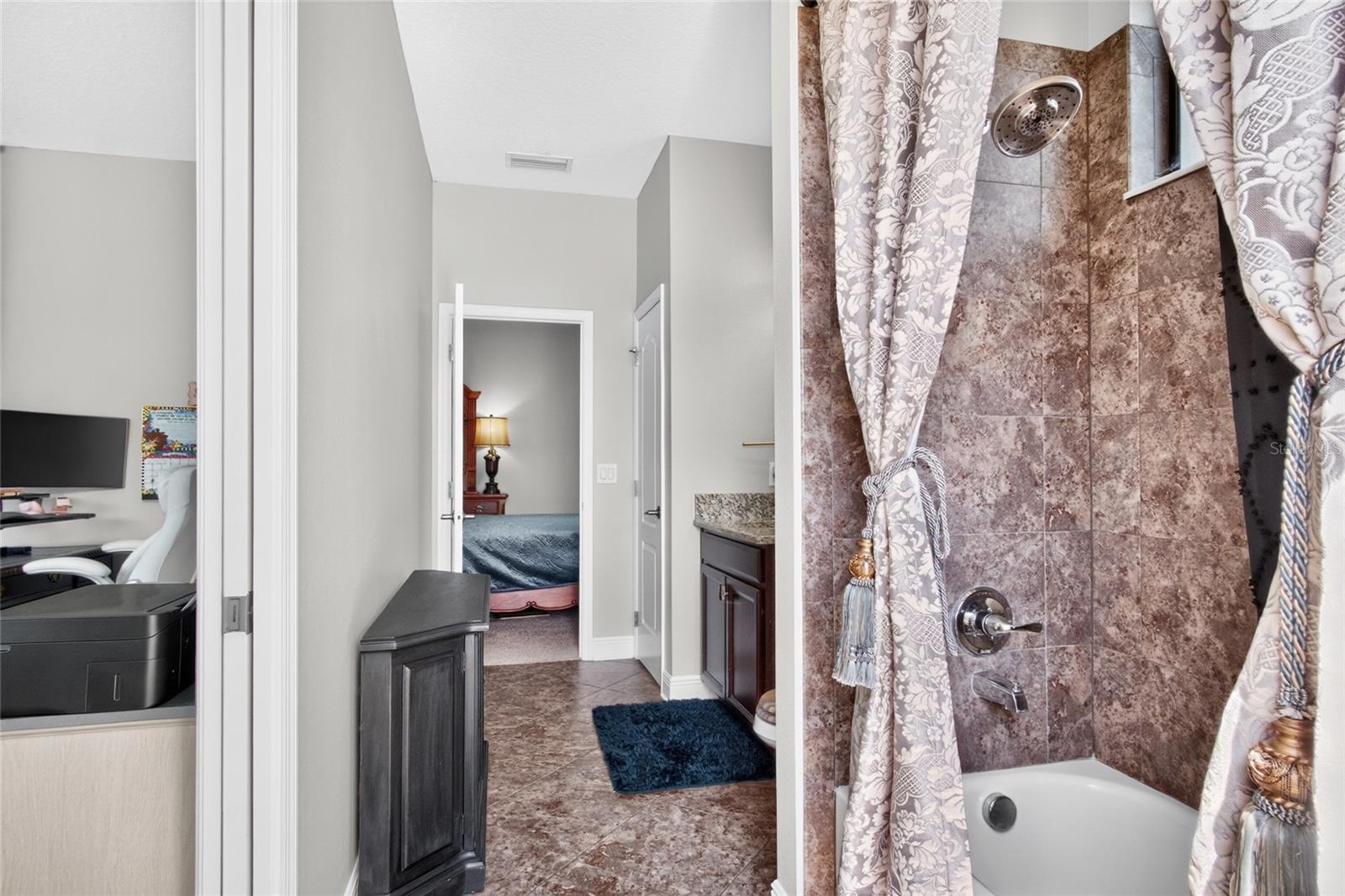 Guest Suite Bathroom-Jack n Jill with living space & bedroom