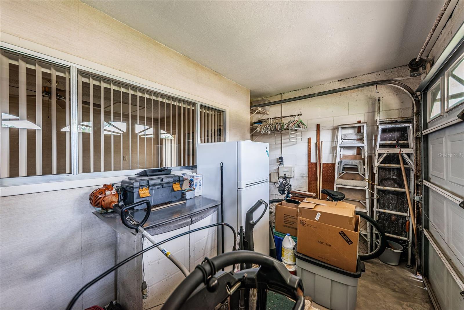 Garage space for storage