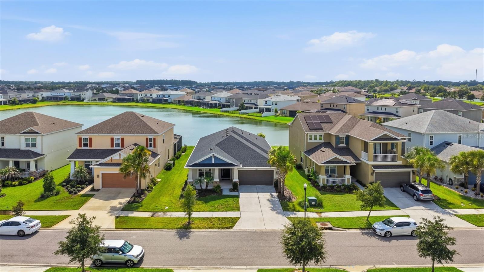 Located on a premium pond view lot