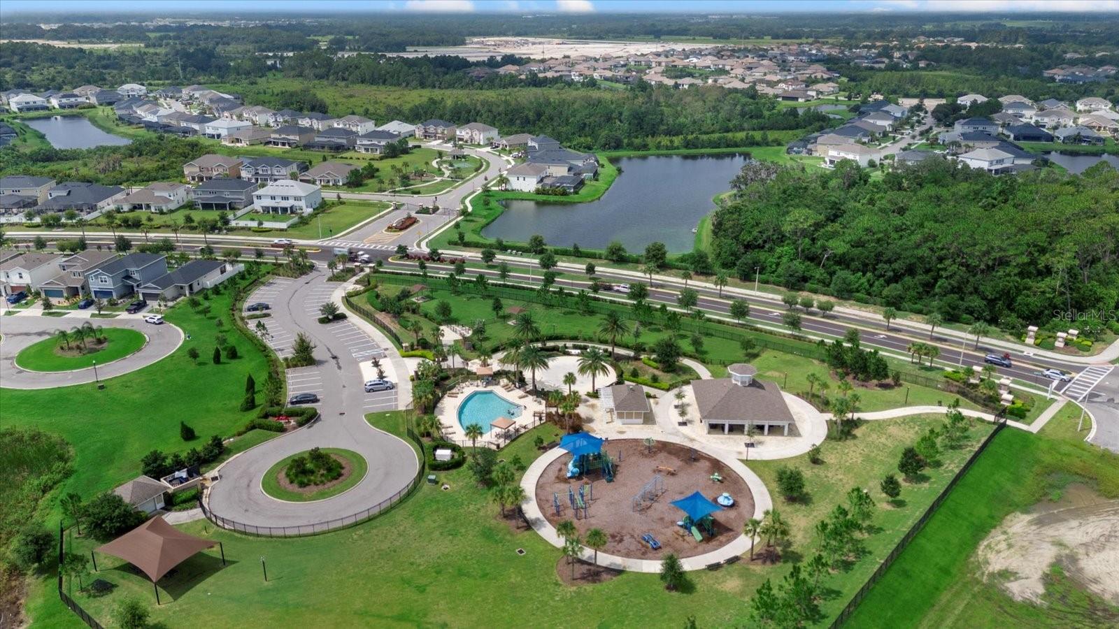 2nd Community Park with pool, splash pad, and pavilion