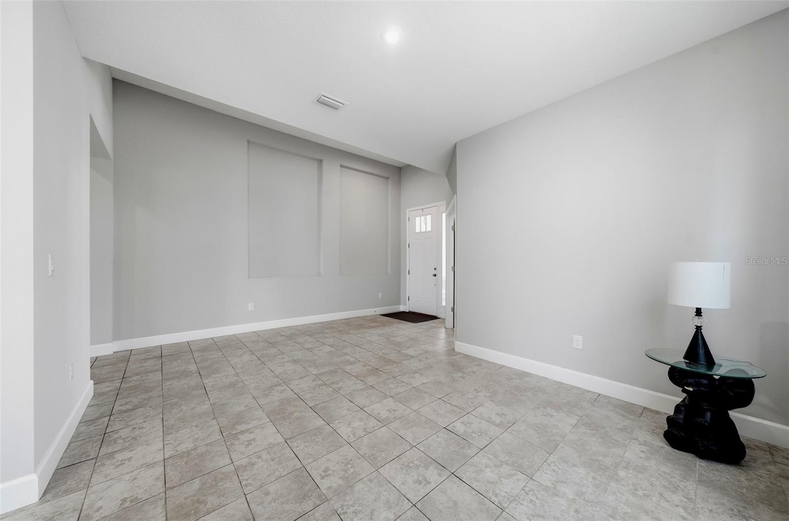 Dining room facing the entry way