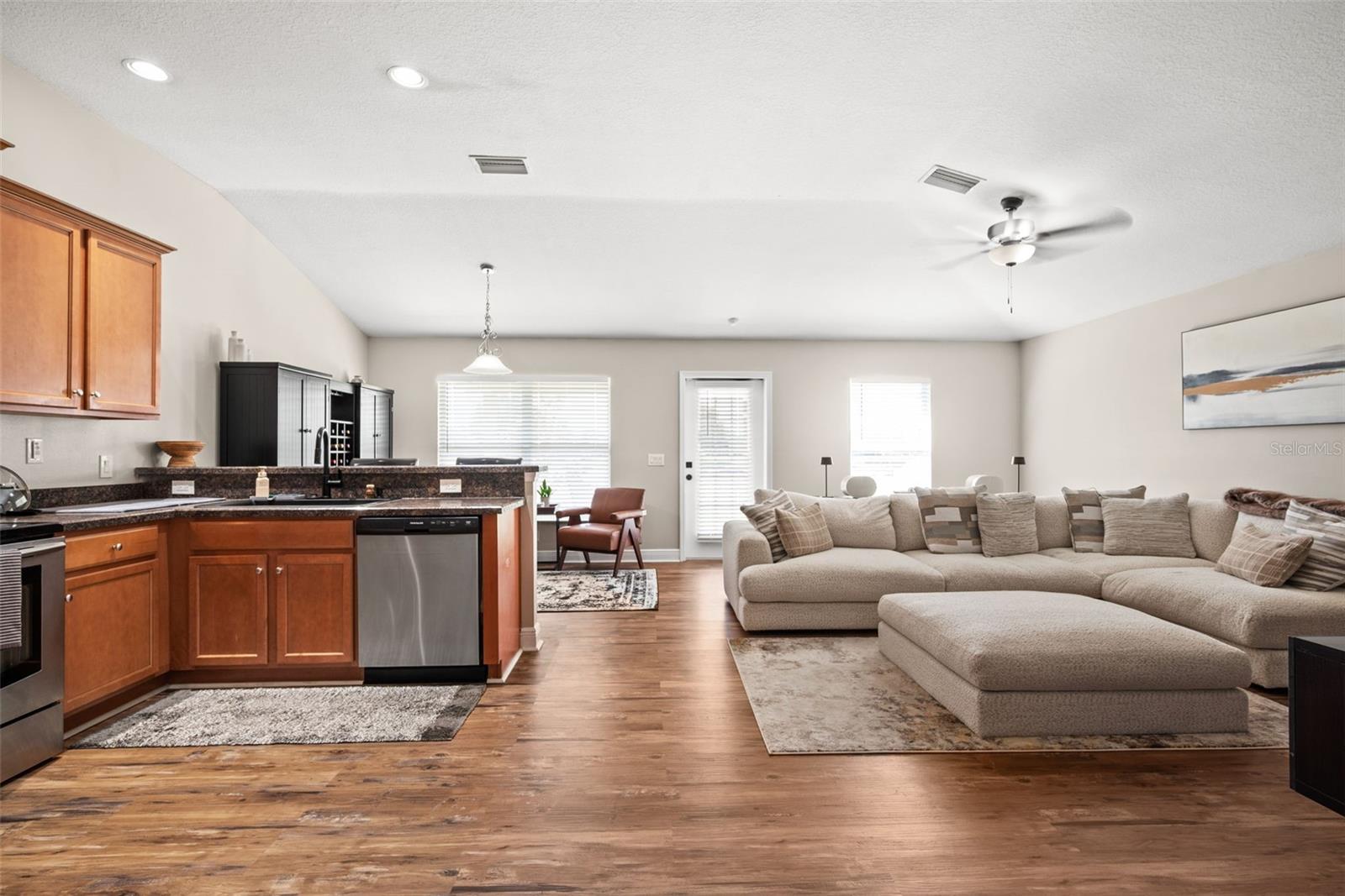 Kitchen & Family Room