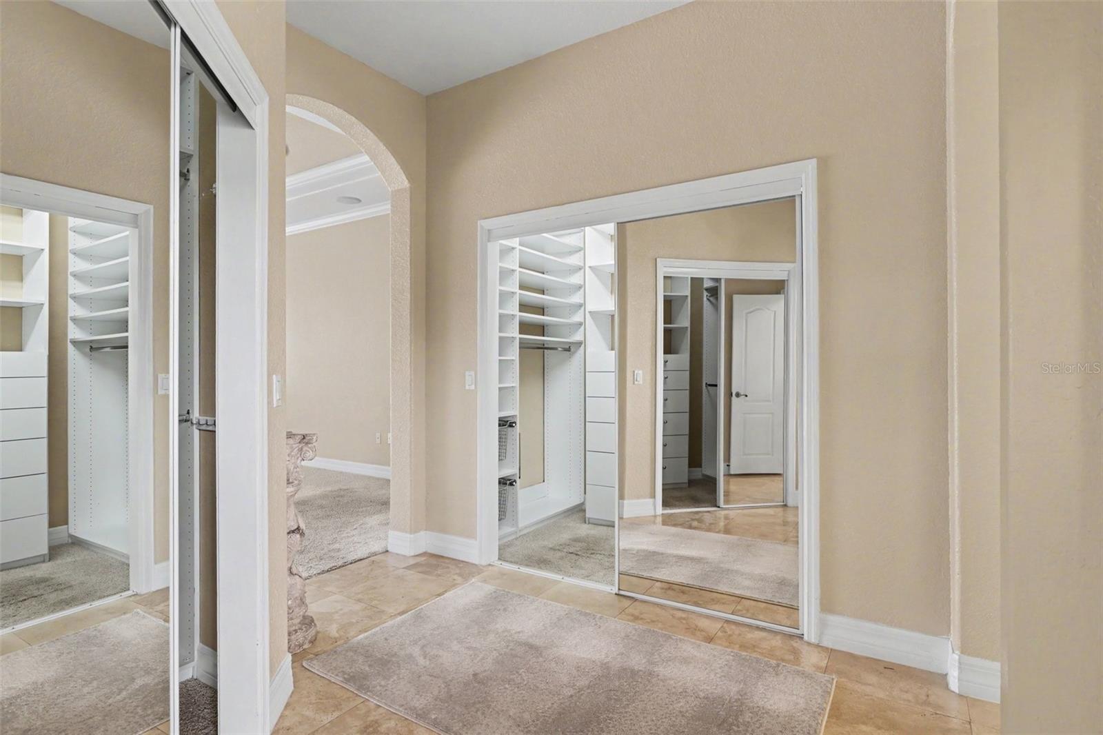 Foyer into Owner Retreat