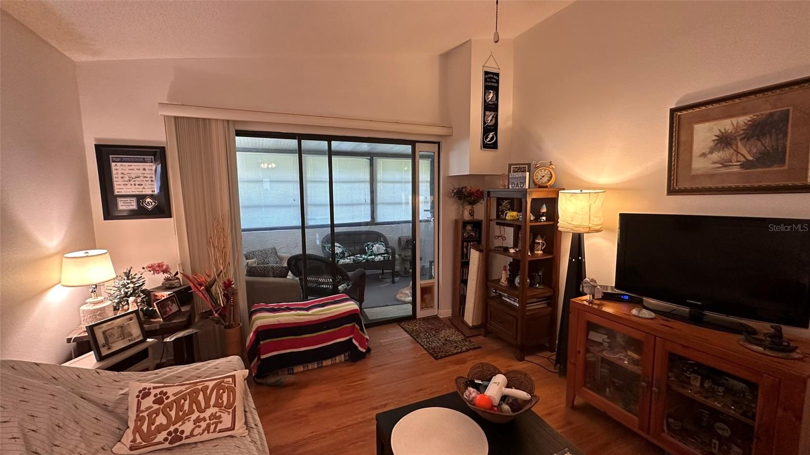 Great Room looking toward Sliding Glass Doors to Patio