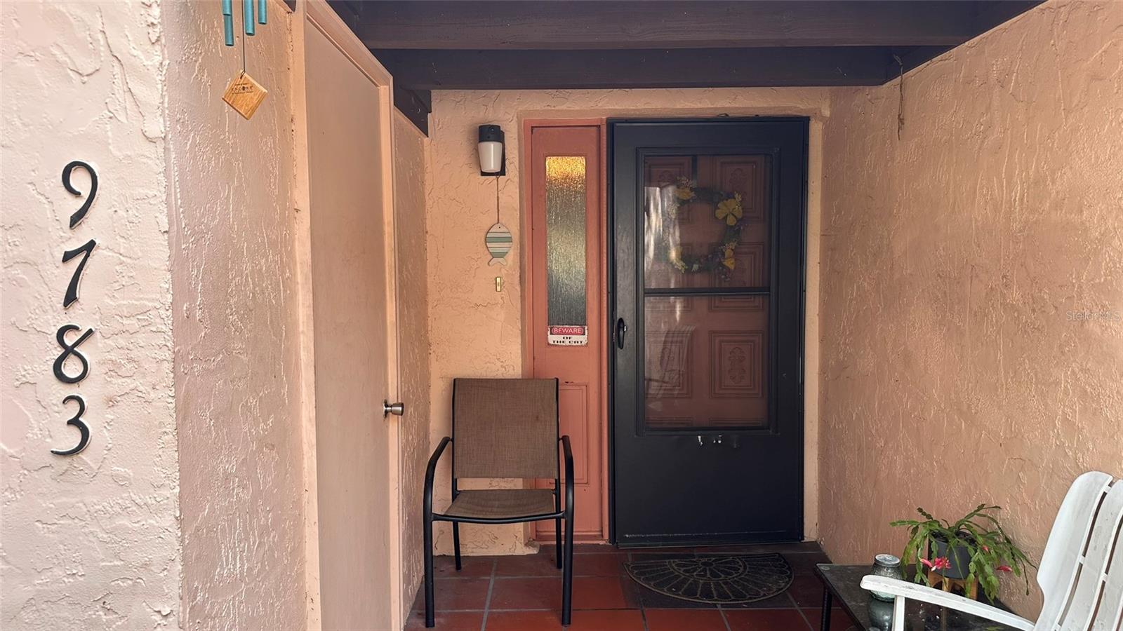 Front Door and Patio