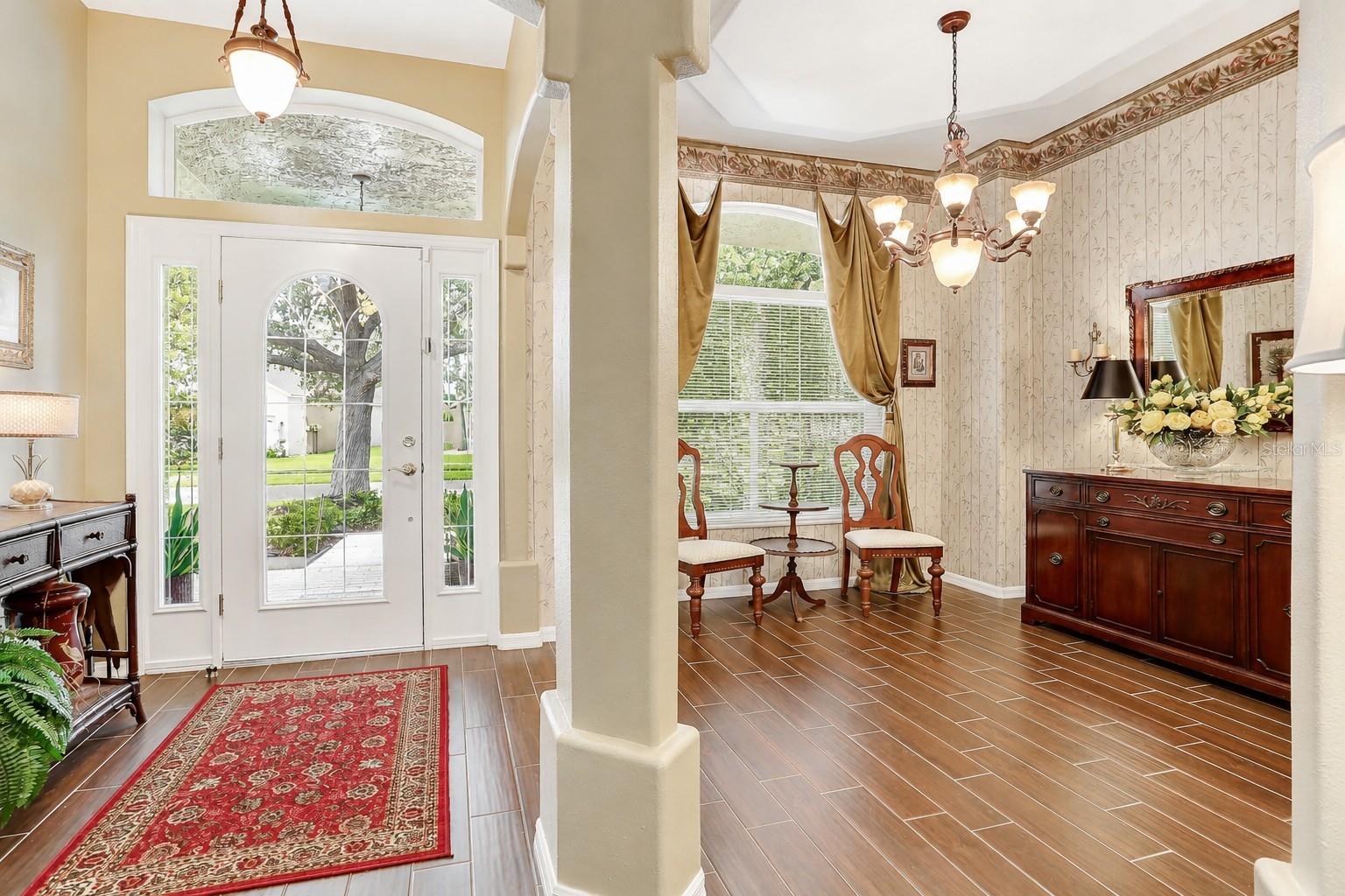 Foyer and Dining