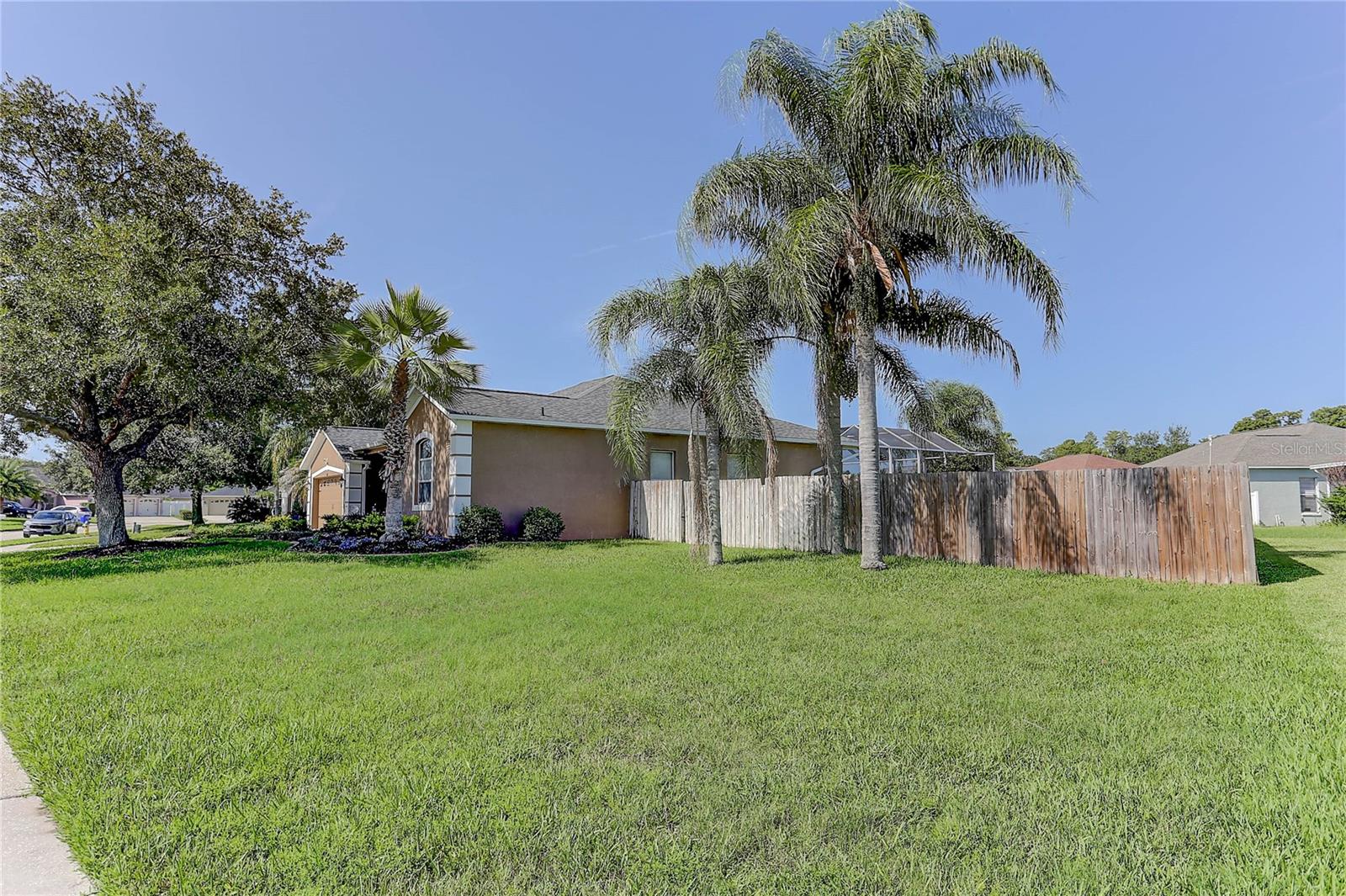 Large Side Yard