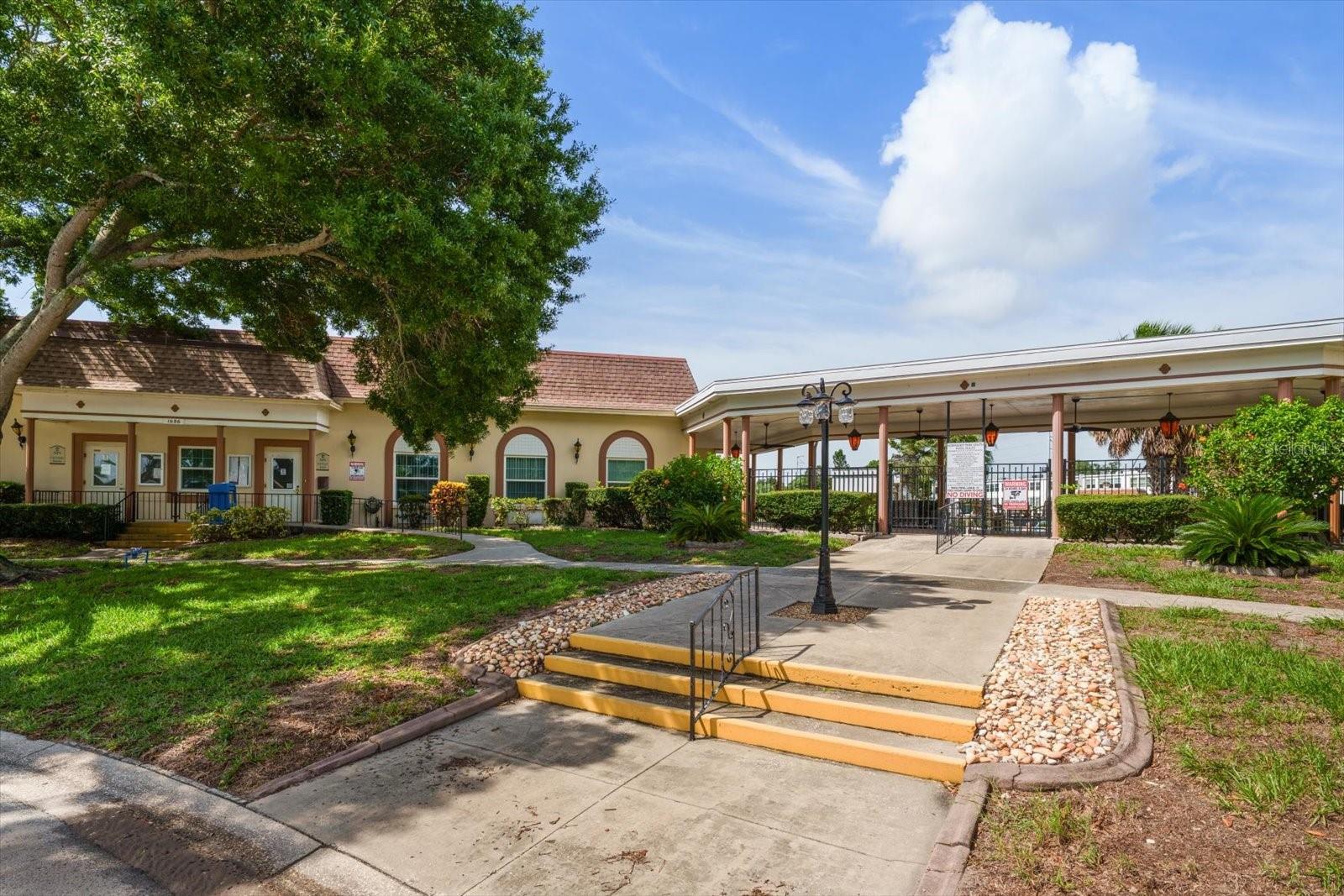Entrance - Pool Area