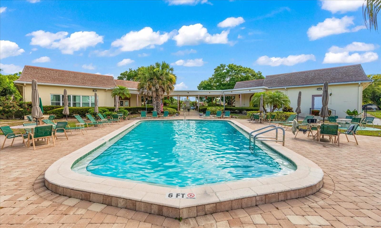 Updated Pool Area
