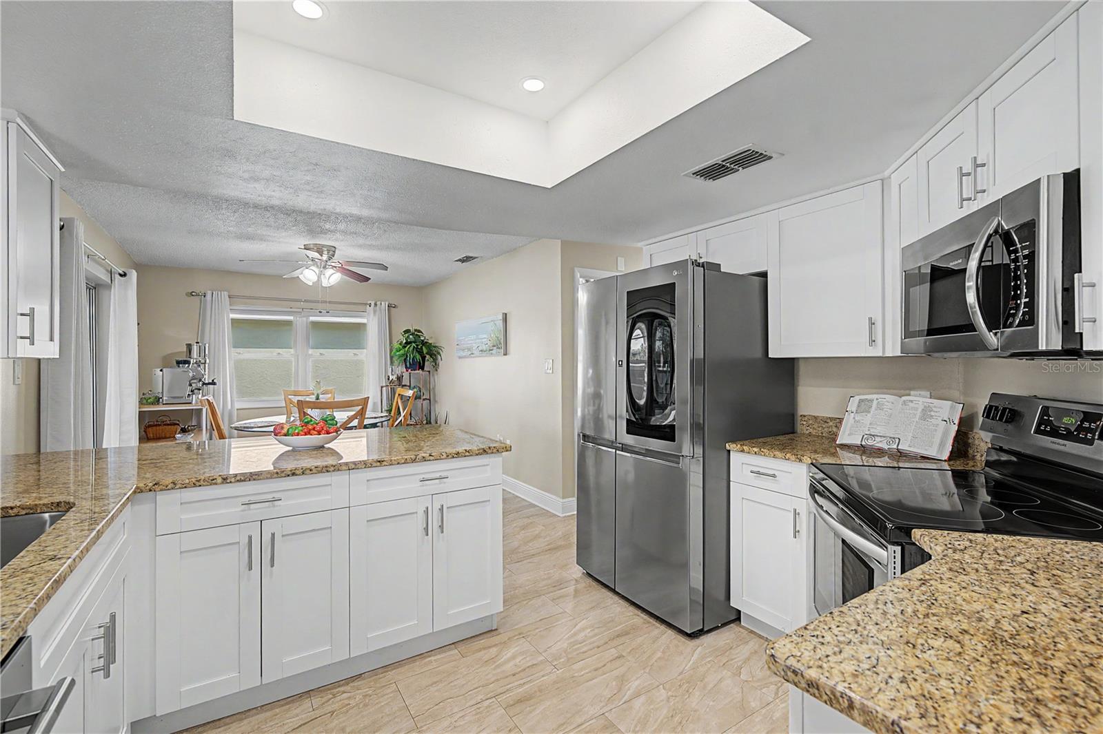 Kitchen and dining room