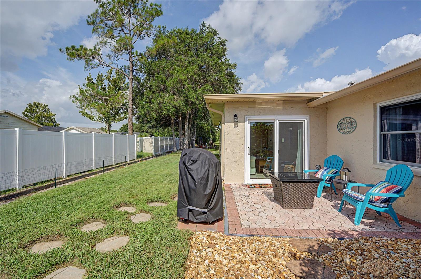 Paver patio
