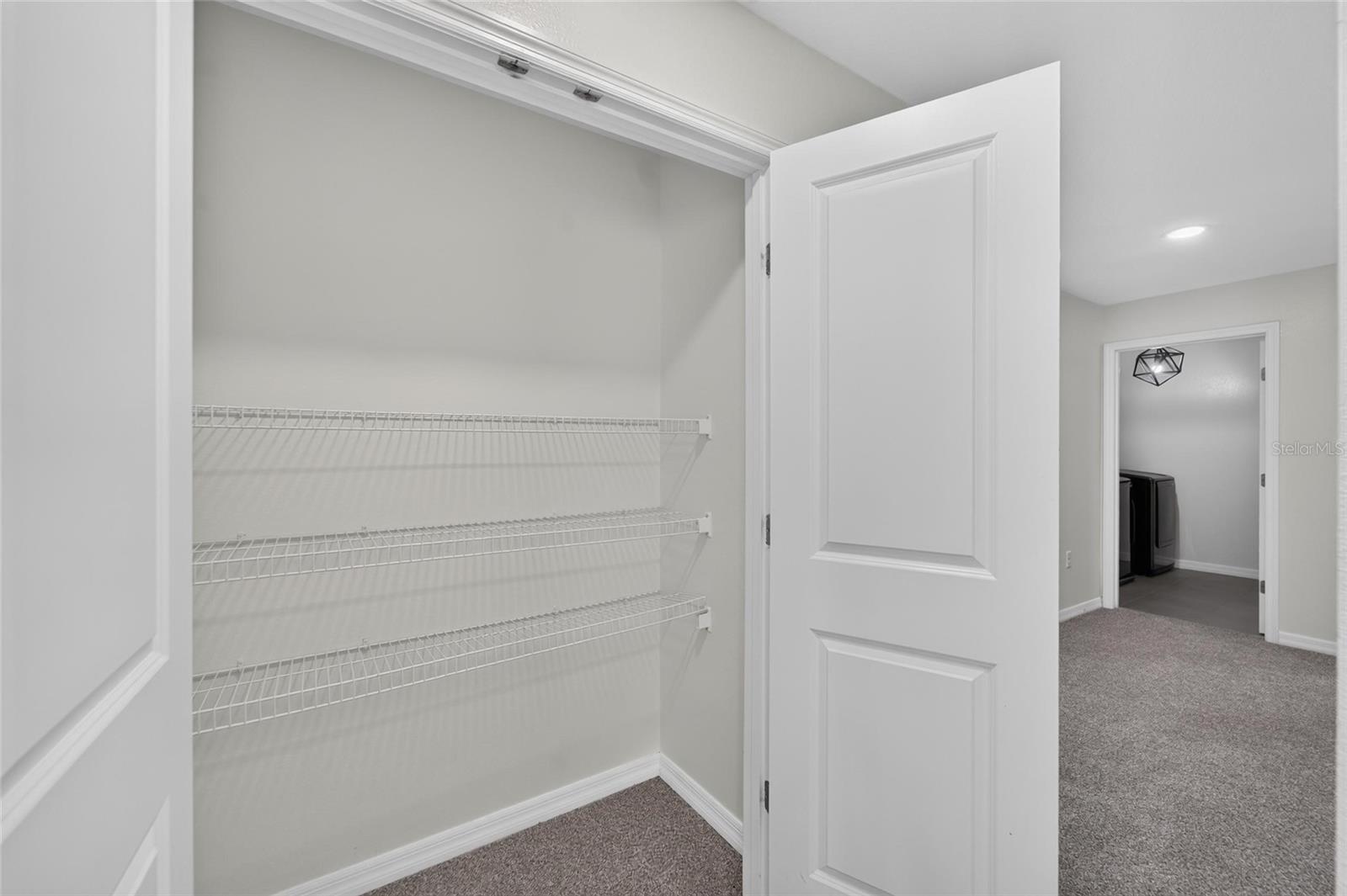 Linen closet 2nd floor