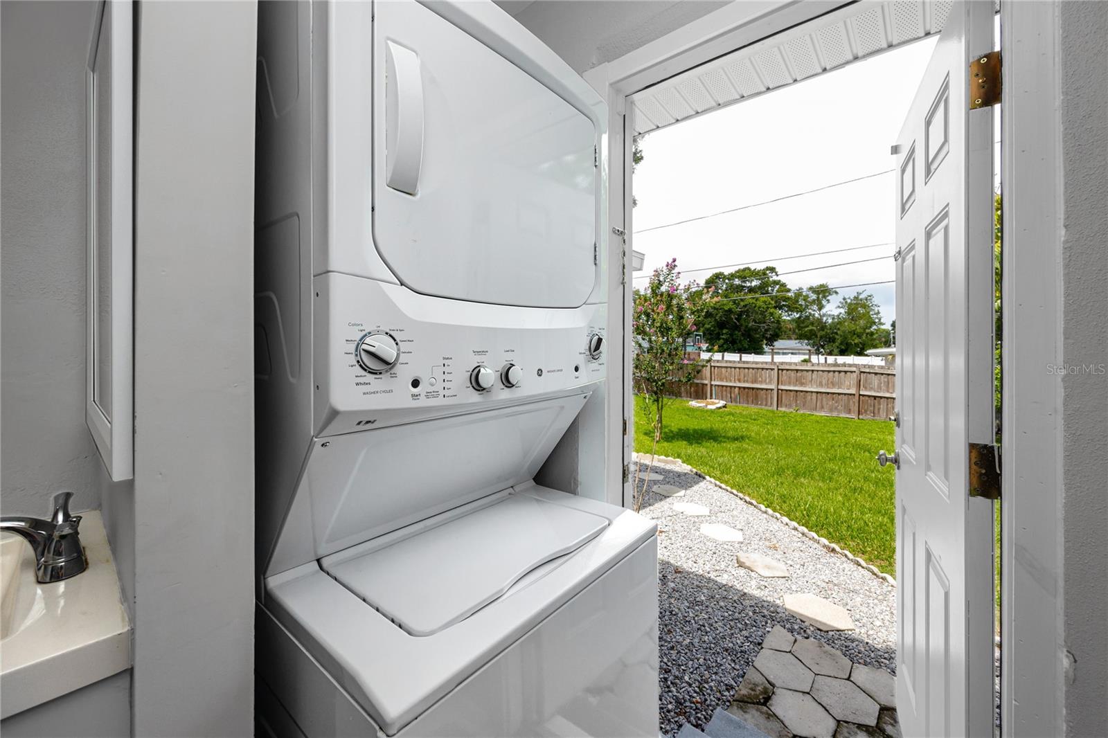 Back Door from Utility Room