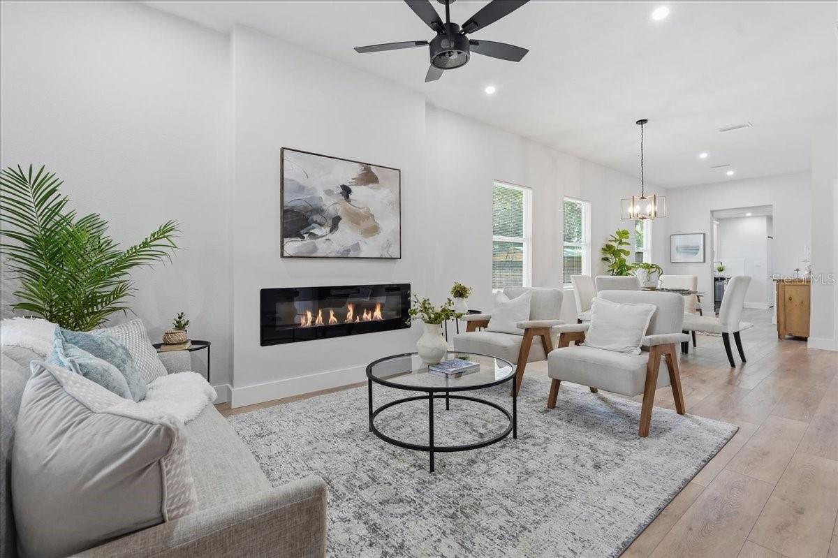 Living Room from front door