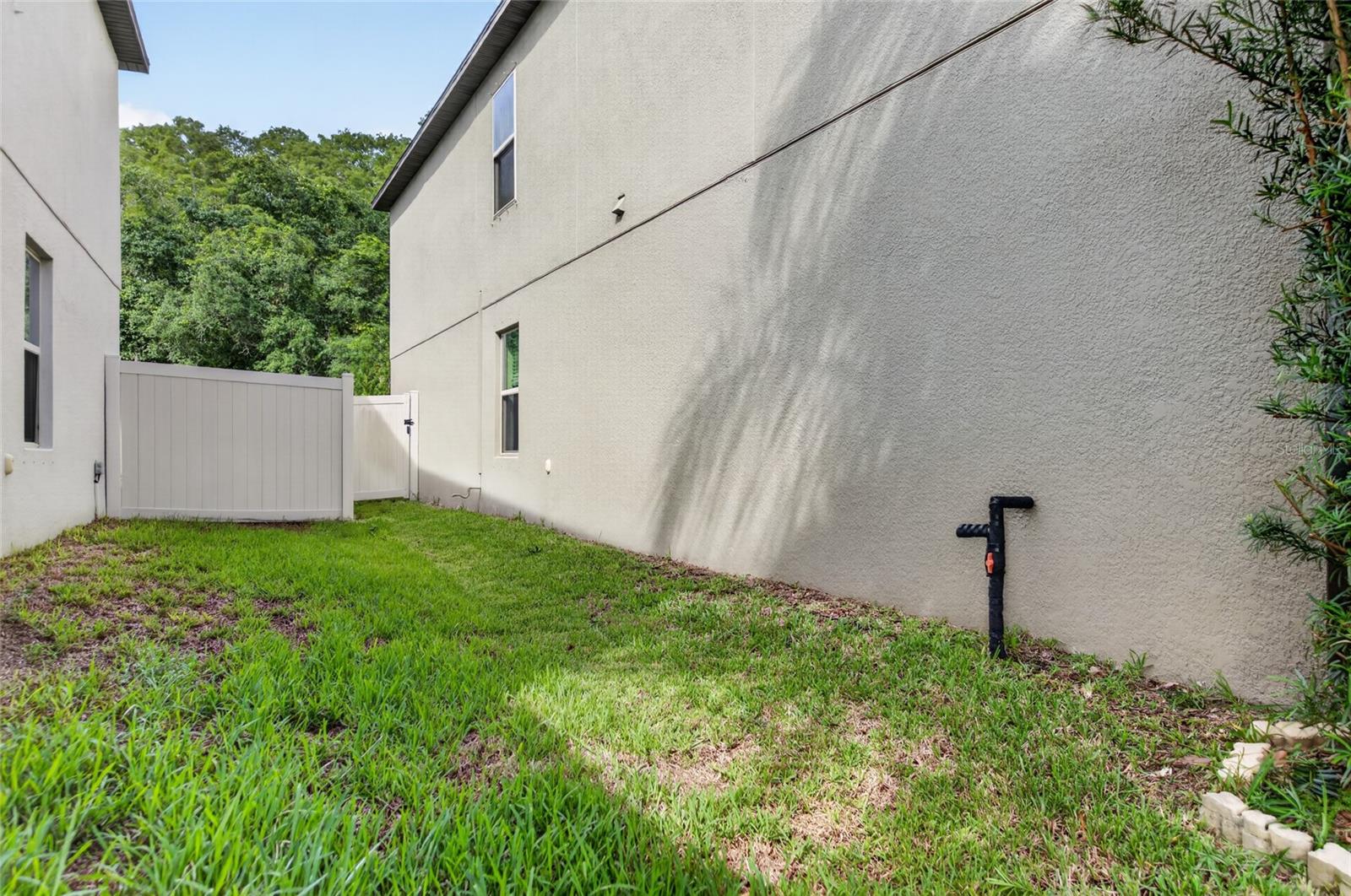 Side of home exterior