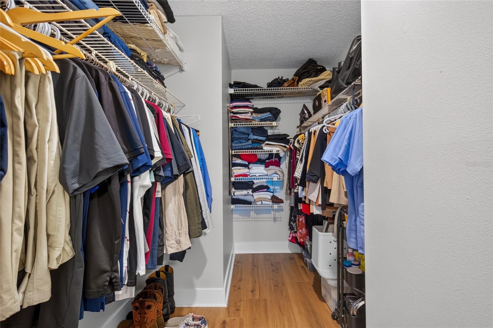 Primary closet