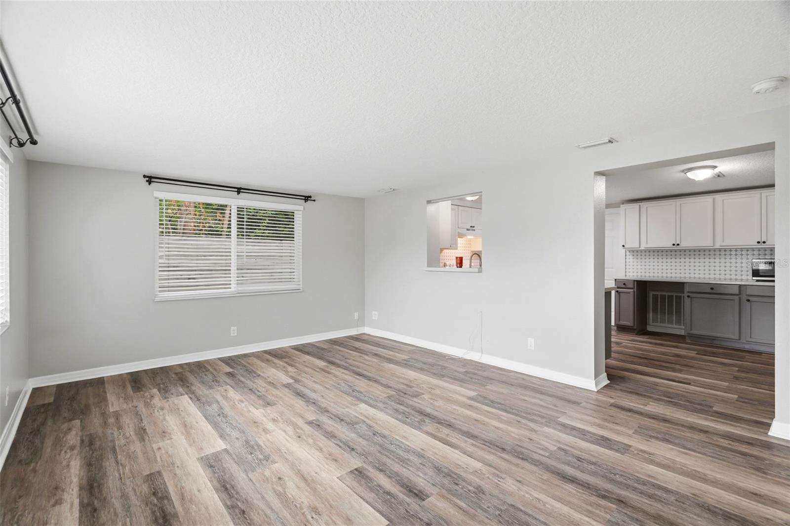 Family Room off of Kitchen