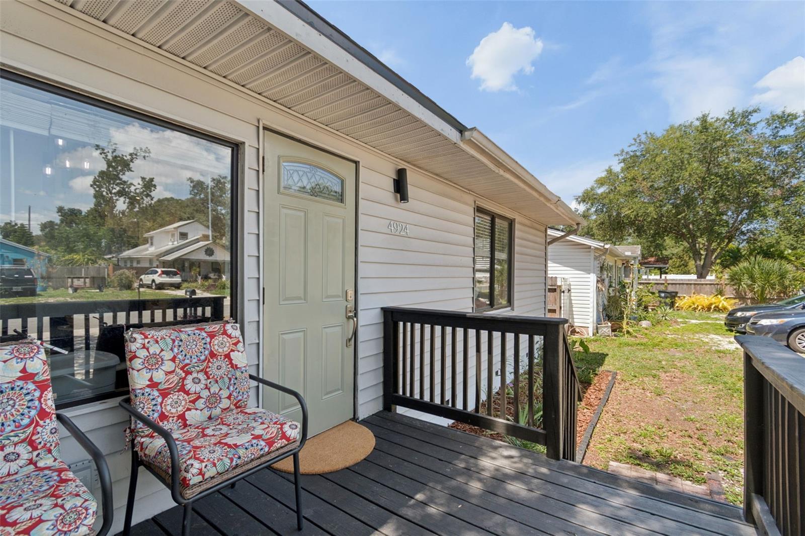 Front patio