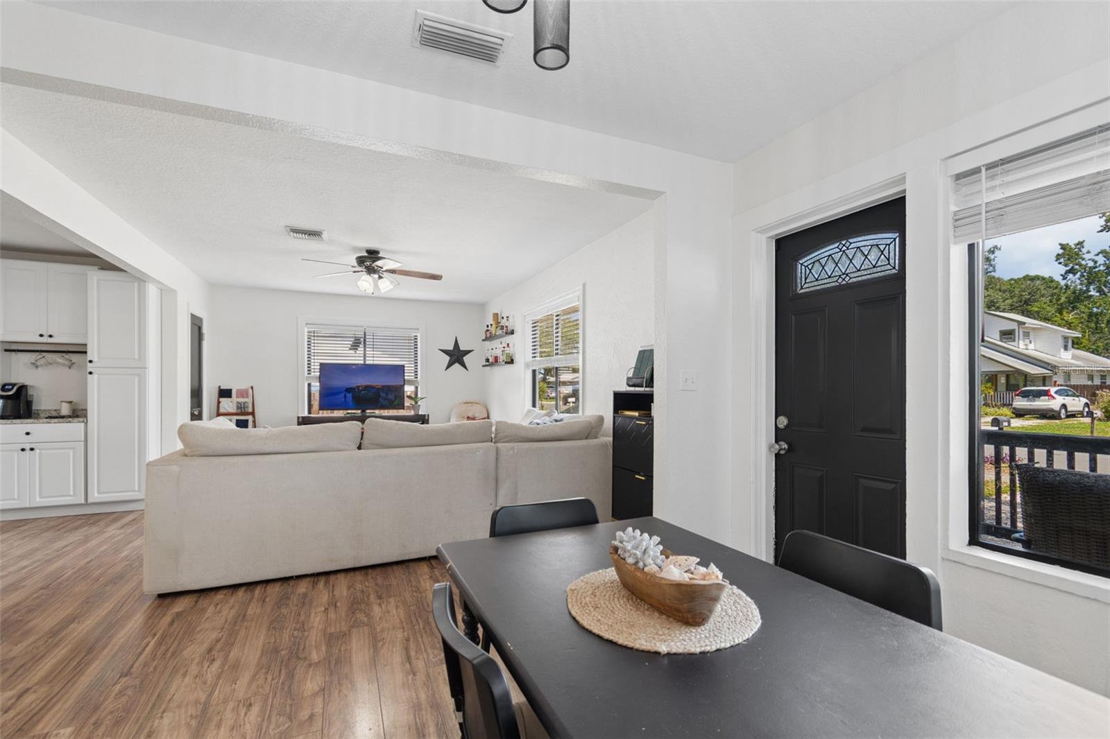 Dining & Living space