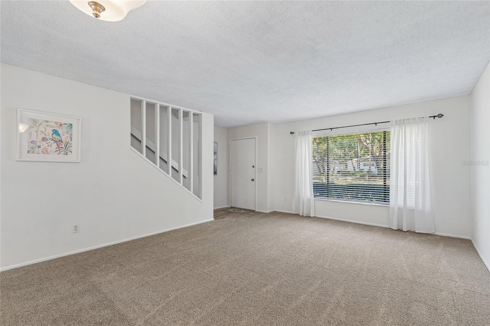 Open concept living space